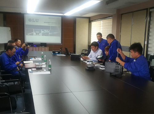 越南客戶專程考察南京歐陸電氣股份有限公司